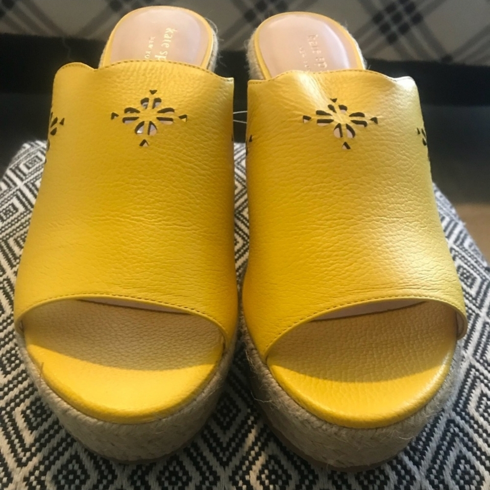 Kate Spade New! Espadrille Wedge Shoes! NWOT!